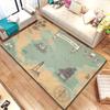 Mapa koberec kuchyňské podložky pro hraní na podlaze aera podložka Pikniková podložka Campingový polštář podložka na podlahu obývací pokoj kobereček herní plocha podložka do pokoje