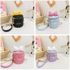 Children's Purse With Bow Detail Rhombus Chain Strap Mini Bag For Girls Summer New Stylish Shoulder Bag