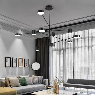 New Modern LED Chandelier Lights Bedroom Living Dining Room Gold Black Indoor Fixture Lighting Lamps Apply To AC90-260V