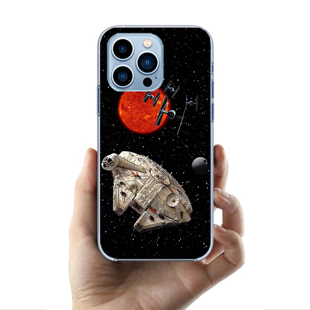 Millennium Falcon in Space Cases Phone Case For Iphone 17E 16E 17 Air 16 Pro Max 15 Pro 14 Plus 11 13 12 Mini Cover Cases Compat