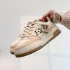 2025 spring little white shoes new Korean version ins female students height increase platform sports board shoes casual shoes female NK852