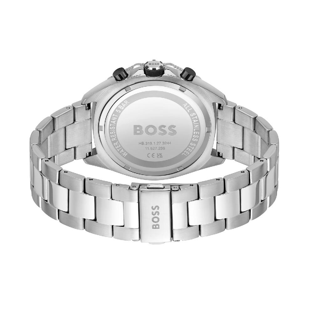 BOSS Energy Black Stainless Steel Men's Quartz Watch 1513971