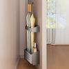 Magnetic Umbrella Holder Heavy Duty No Punching Home Office Entry Hallway Wall Mount Folding Long Umbrella Organizer Hanger Rack