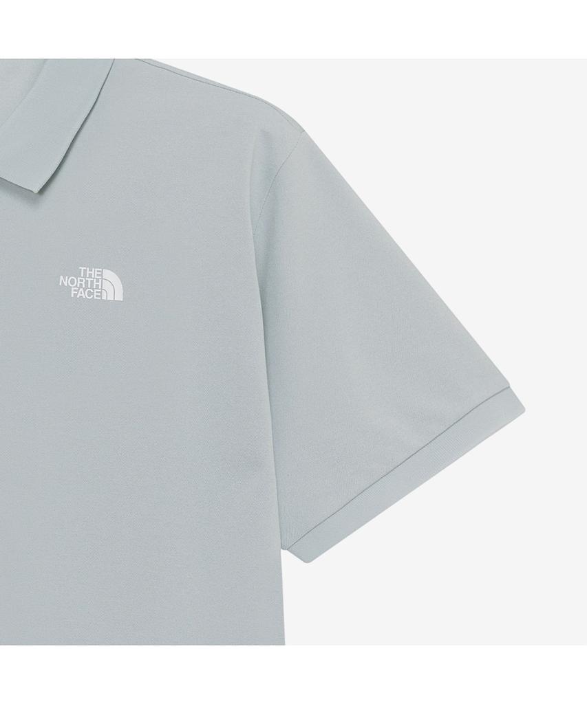 Noseupeiseu Nt7Pr01K Baden Short Sleeve Polo Cool_Gray