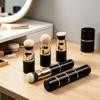 3-in-1 Mini Makeup Brush Set Detachable Powder Brush Reusable Foundation Brush  Makeup Application