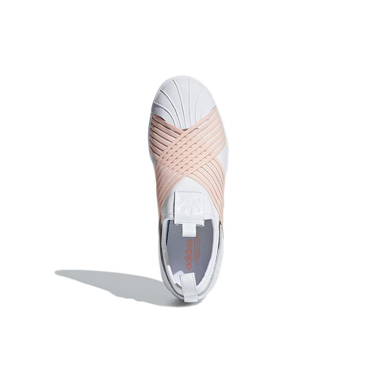 adidas Superstar Slip On Bianco Arancio Donna D96704