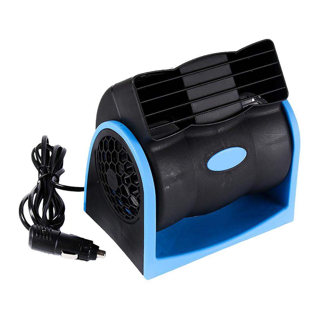 12/24V Portable Air Conditioning Cooling Fan Electric USB Car Fan 2 Speed Adjustable Strong Wind Air Circulator Fans