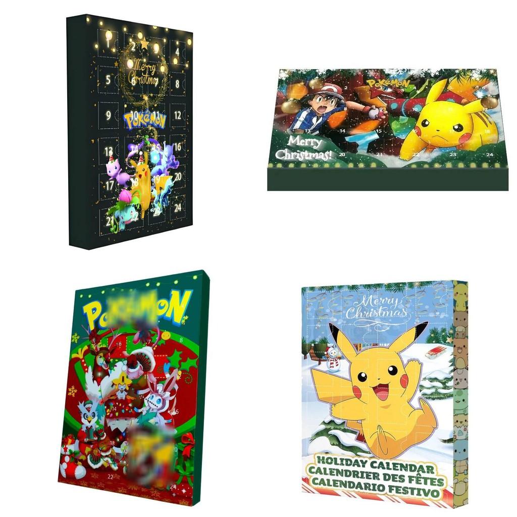 Exciting Pokemon Advent Calendar Blind Box Collection For Kids With 24 Colorful Toys