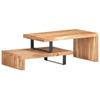 Day and Night - Day and Night Coffee Table Set 2 Units Solid Acacia Wood