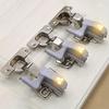 4PC LED Inner Hinge Lamp Cabinet Lights Universal Wardrobe Cupboard Door Sensor Lights Bedroom Kitchen Closet Night Lights