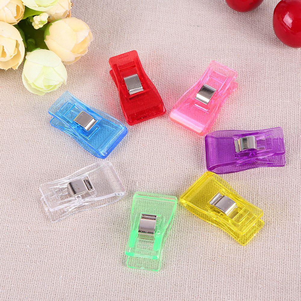 20pc Hemming Accessories DIY Plastic Clip Sewing Tools Job Foot Case Tape Bias Maker