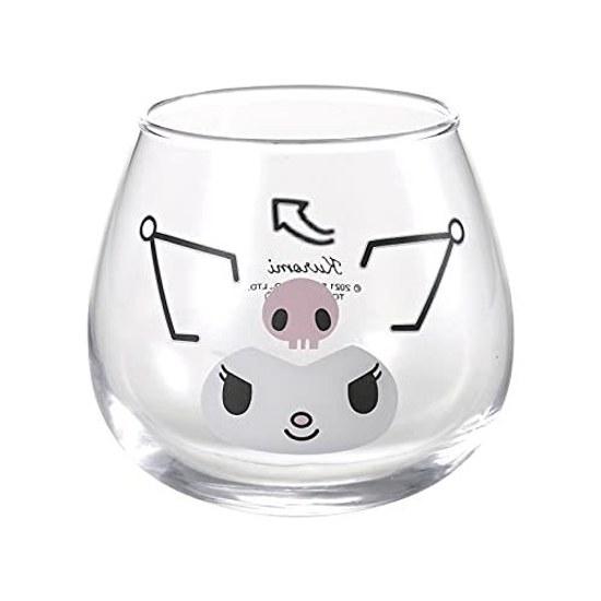 Kaneshotouki SANRIO Kuromi Wobbling Tumbler 320ml Face Made Japan 501135