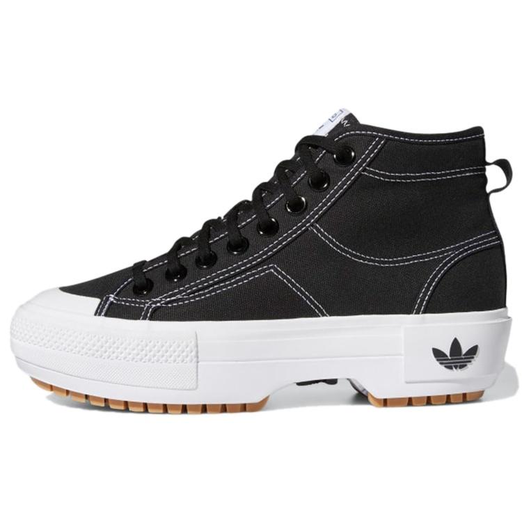 (WMNS) adidas Nizza Trek Black White Women s GZ8857 EU 39⅓