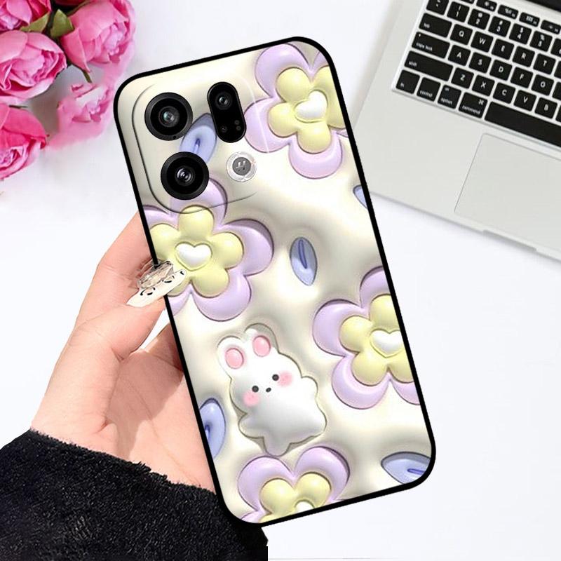 For Oppo Find X9 Pro Case FindX9 PLJ110 Soft TPU Silicone Phone Case For OPPO Find X9Pro X 9 Pro Protective Back Shell Cartoon