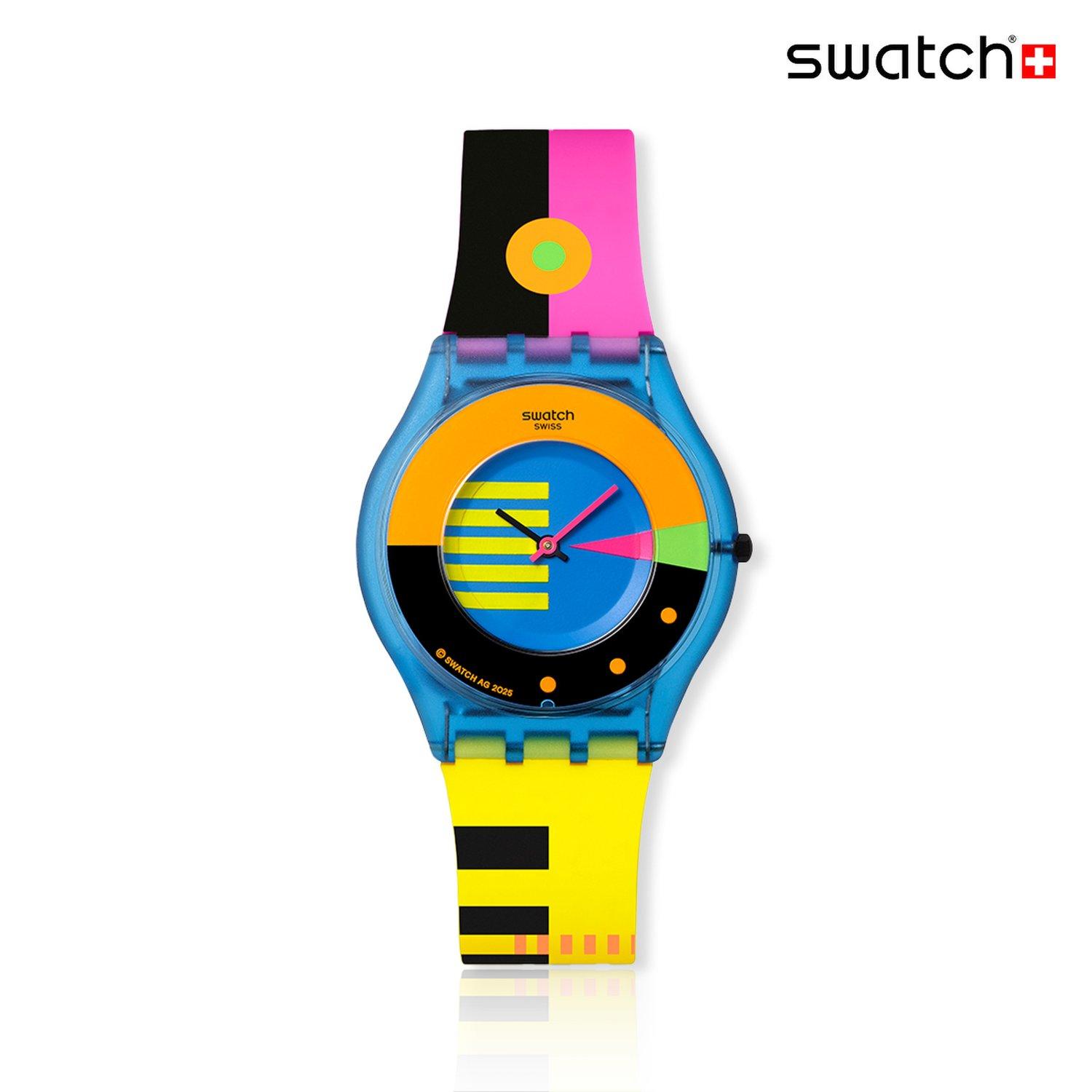 [Свотч] SWATCH NEON FLUMOTIONS SS08S101
