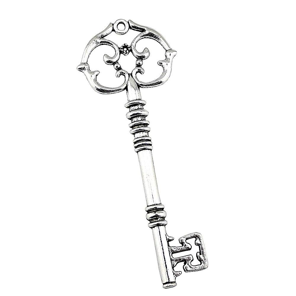 

Ключевые инструменты, подвески, подвески, аксессуары для ювелирных изделий A07-2pcs-82x31mm