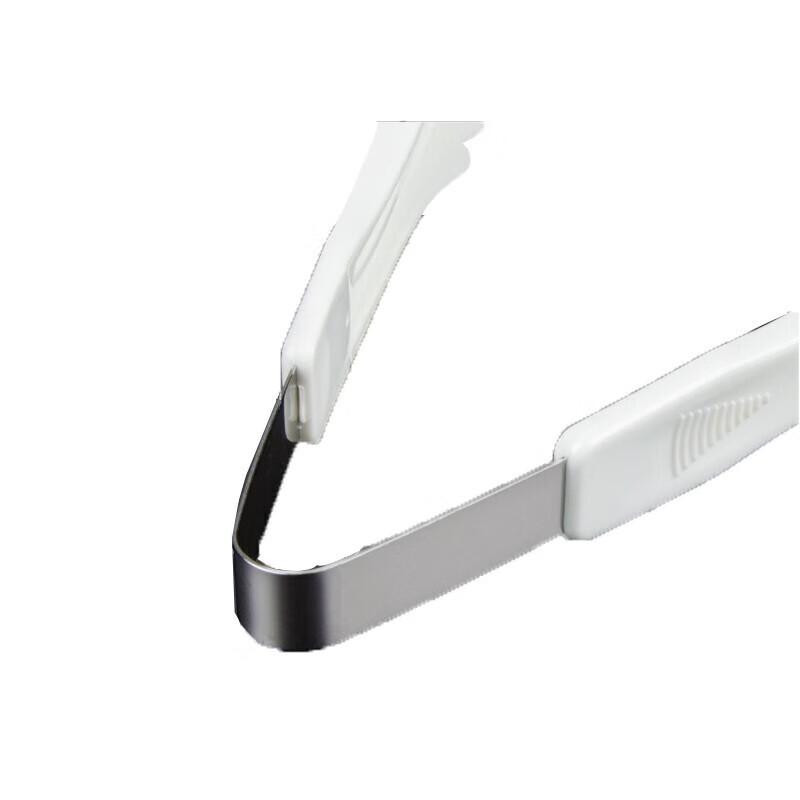 Homeglen Mittelgroße Transparente PC Lebensmittelzange mit Verriegelung