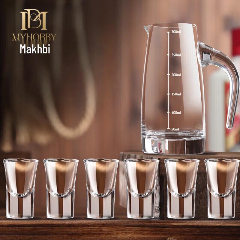 Myhobby High-End Lead-Free Crystal Baijiu Glass Set
