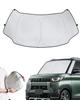 LANTU Sunshade for Mitsubishi Delica Windshield Perfect Fit for Car UV Custom Compatible with Increased Easy Installation and Storage Mini,