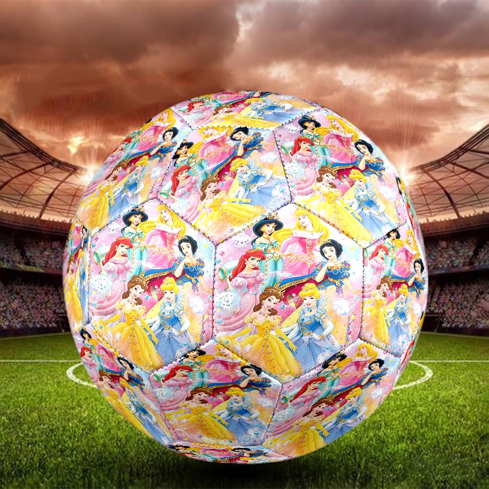 Princess Theme Size 5 Soccer Ball, Suitable for Both Indoor and Outdoor Matches, a Gift Suitable for Everyone.
