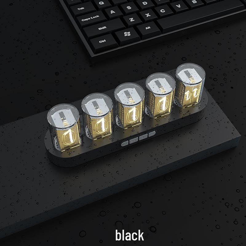 RGB Imitation Nixie Tube LED Digital Clock: Creative, Colorful Display