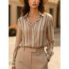 GMXIA Women's POLO Neck Long Sleeve Spring Autumn Fashion Casual Blouses & Shirts