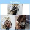 Small Unique Grid Bucket Bag 2024 New Autumn Winter Trendy Women's Bag