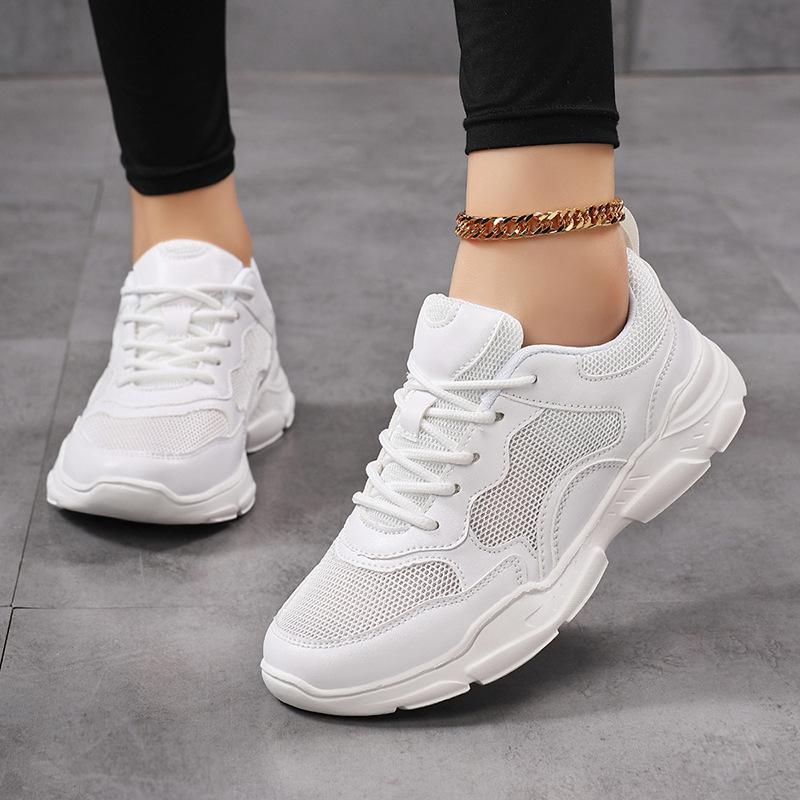Women's Spring and Summer Breathable Running Sneakers Lightweight and Comfortable Versatile Casual Shoes