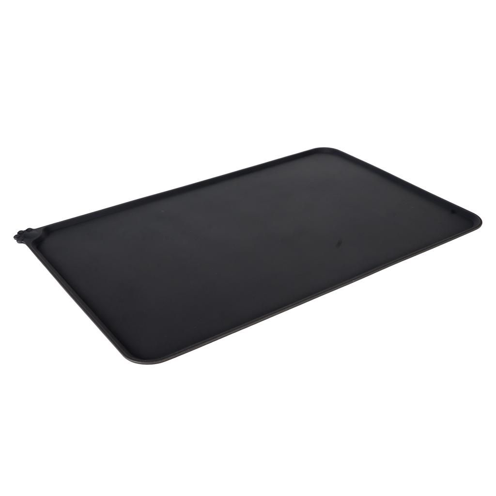 Silicone Pet Feeding Mat Waterproof Prevent Slipping and Spilling Foldable Pet Feeding Placemat for Dog Cat