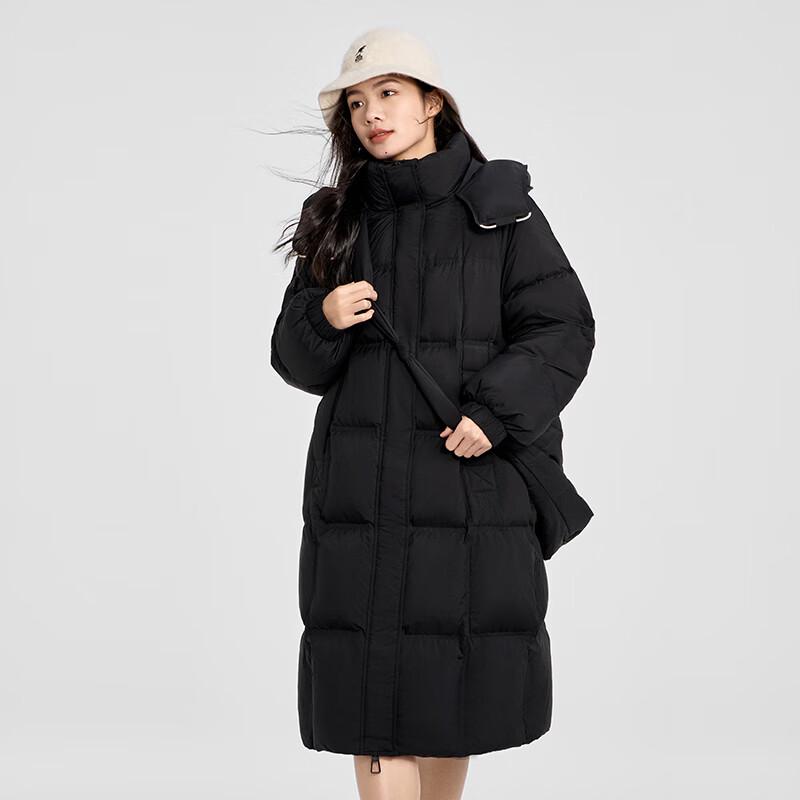 Qianrengang Liu Tao Style Women's Puffy Mid-Length Down Jacket