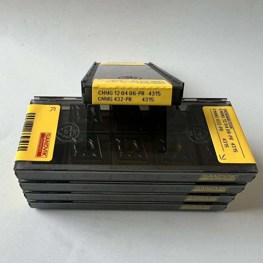 Original Sandvik / CNMG120408-PR 4315 /  CNC Lathe Carbide Blade 10 Pcs