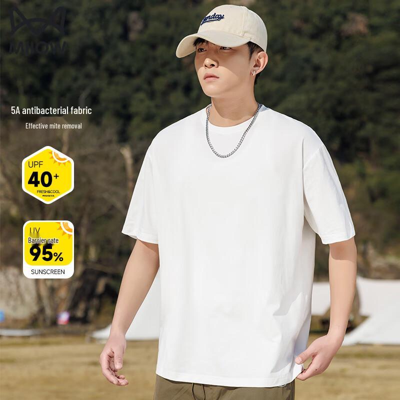 MiiOW Men s Cool-Feel Ice Silk Short-Sleeve T-Shirt L 1950₽