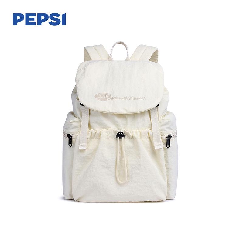 

Pepsi Large Capacity Lightweight Water-Resistant Student Backpack грязно-белый