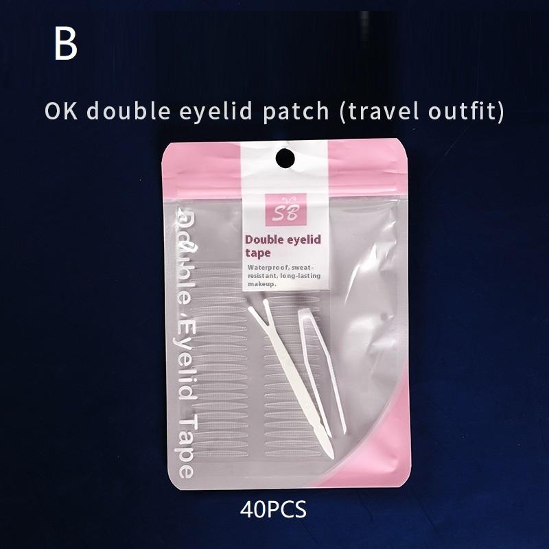 

Double Eyelid Stickers for Sleep Memory, Invisibility for Hooded Eyes, Invisible, Waterproof Eyelid Stickers, 40 PCs, 80PCs