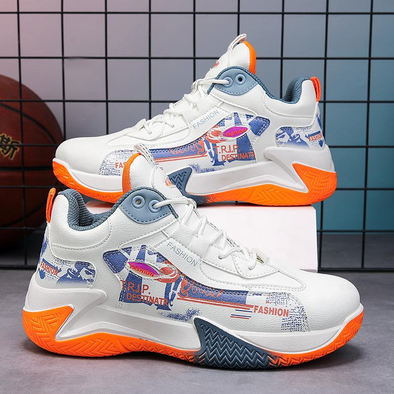Herren High Top Basketballschuhe Teenager Sport Rutschfeste Sportschuhe Jugend Laufschuhe Lässig Trendig tenis masculino