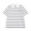 Mucmukn Retro Striped Polo T-Shirt