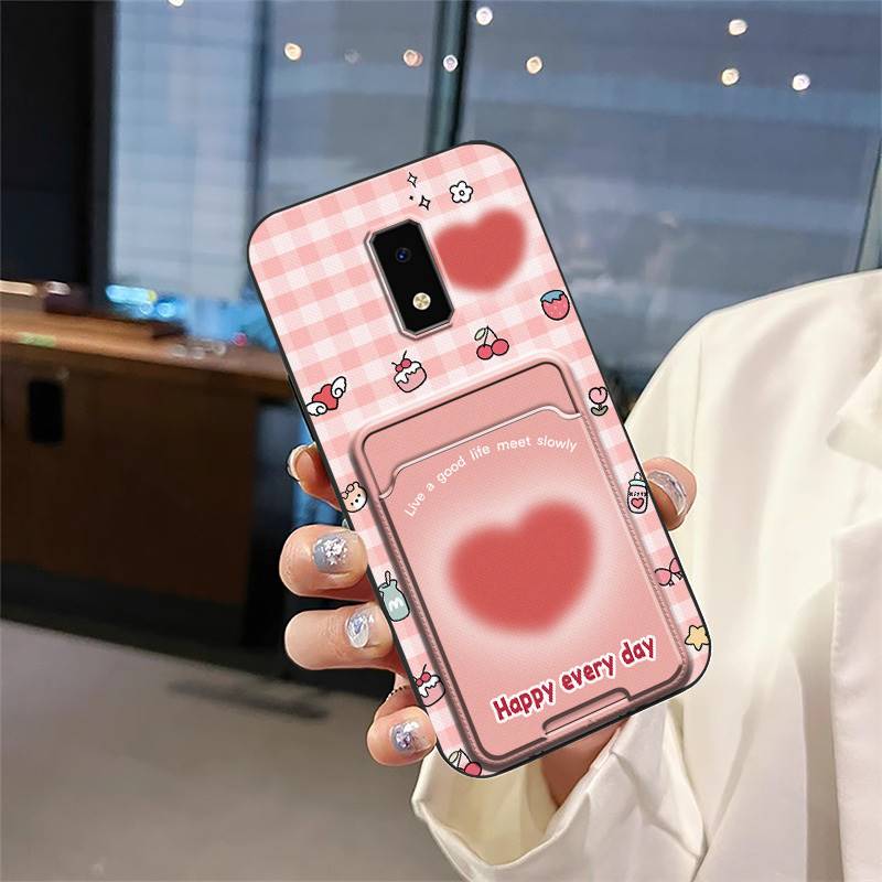 Silicone Soft Case Phone Case For BLU View4 Back Cover Protective Durable Card Bag Shockproof Card Sleeve Card Slot TPU