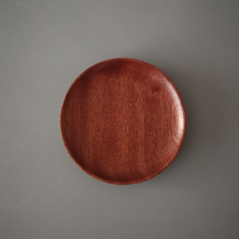 Wenge Wood Round Serving Tray Diameter 15cm