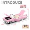 1:24 Eldorado Biarritz Series 62 Alloy Model Car Toy Diecasts Casting Sound and Light Car Toys For Children Vehicle