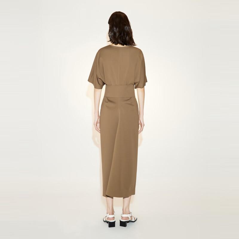 LESS 2023 Summer V-Neck A-Line Long Dress