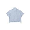 Bbc Earth Planet Embroidery Short Sleeve Anorak  Blue    Albert