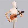 Durability Cowhides Shoulder Belt with Hook Musical Instrument Straps Adjustable Belt Guitar Accessories Ukulele Strap