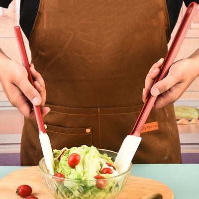 Set di 3 spatole in silicone Resistente al calore Raschietto e spatola per marmellate Burro Ciotole Utensili da cucina antiaderenti con manico ergonomico