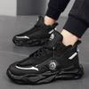 Shoes Autumn New Thick-soled Heightened Wear-resistant Outdoor Leisure Sports High-top Shoes