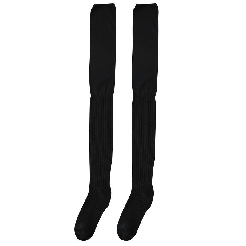 Over-the-knee Stockings, Women's Long Stockings, Autumn and Winter Cream-colored Long Boots, Anti-slip Stacked Stockings for Pregnant Women
