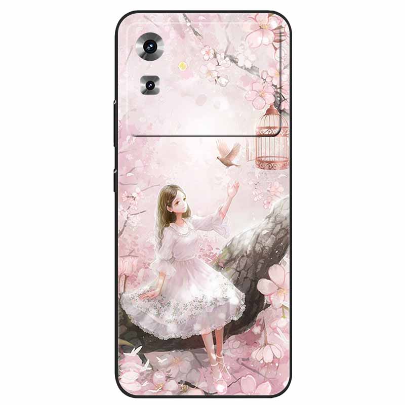 Funda para Teléfono Para Cubot Note 21 Funda Moda Mármol Silicona Suave Cubiertas Traseras Para Cubot Note 21 Protección Carcasas NOTE21 Bolsa Encantadora