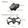 2025 New E88 Pro WIFI FPV Drone Camera Height Hold RC Foldable Quadcopter for Halloween, Thanksgiving, Christmas, Gifts