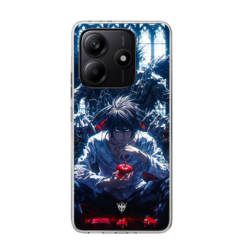 N-Note D-Death L Lawliet Phone Case For Xiaomi Redmi Note 13 14 15 Pro Plus 12S 12 14S 11S 11E 10 10S 11 11T 5G 4G Cover Coque R