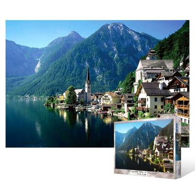 Hallstatt - układanka z 1000 elementów, popularna koreańska układanka