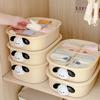 Underwear Storage Box Household Drawer Type 3-in-1 Socks Storage Student Dormitory Personal Clothing Box